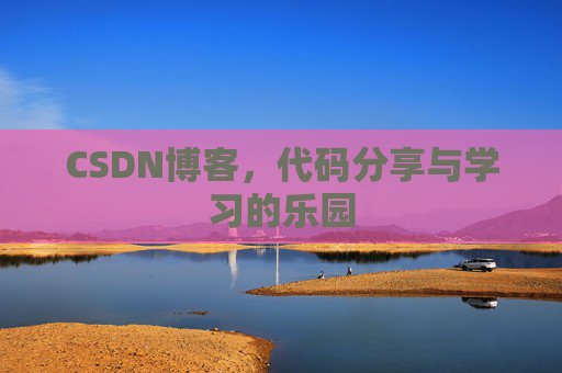 CSDN博客,代码分享与学习的乐园